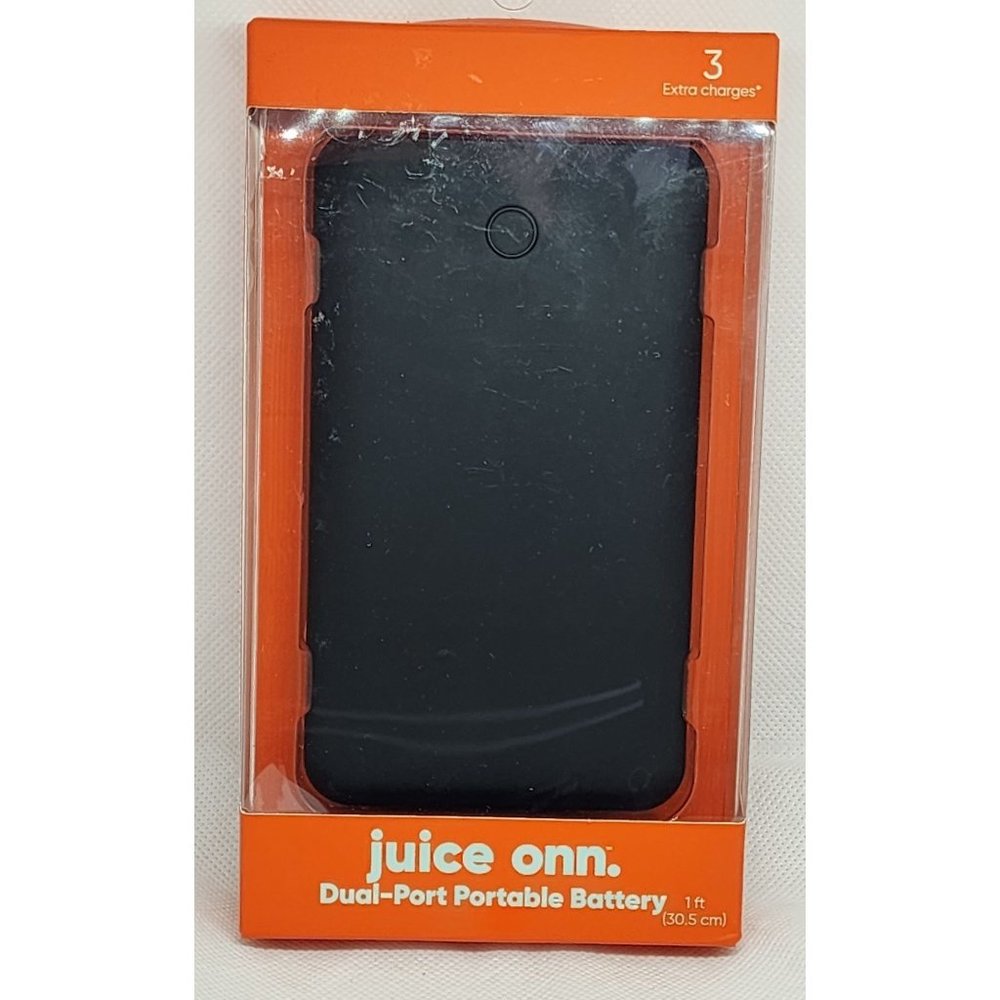 Juice Onn Dual Port Power Bank | 10000mAh Capacity | 3x Extra Charges | Dual Dev